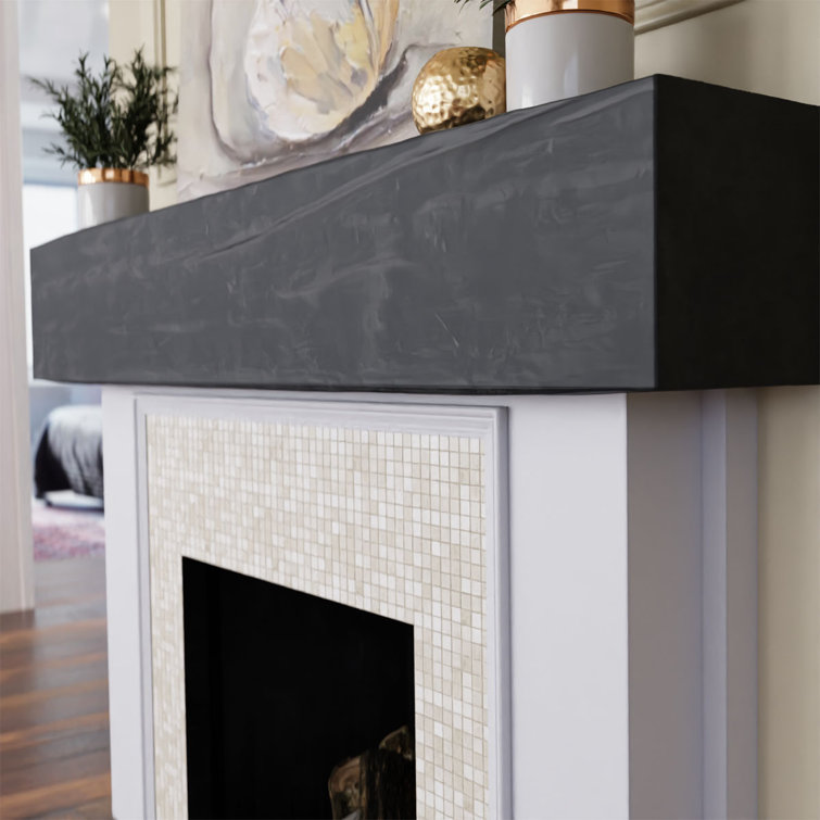 Ekena Millwork Riverwood Faux Wood Fireplace Mantel | Wayfair